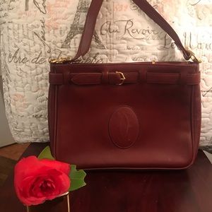 CARTIER.  Handbag. Authentic. Vintage.